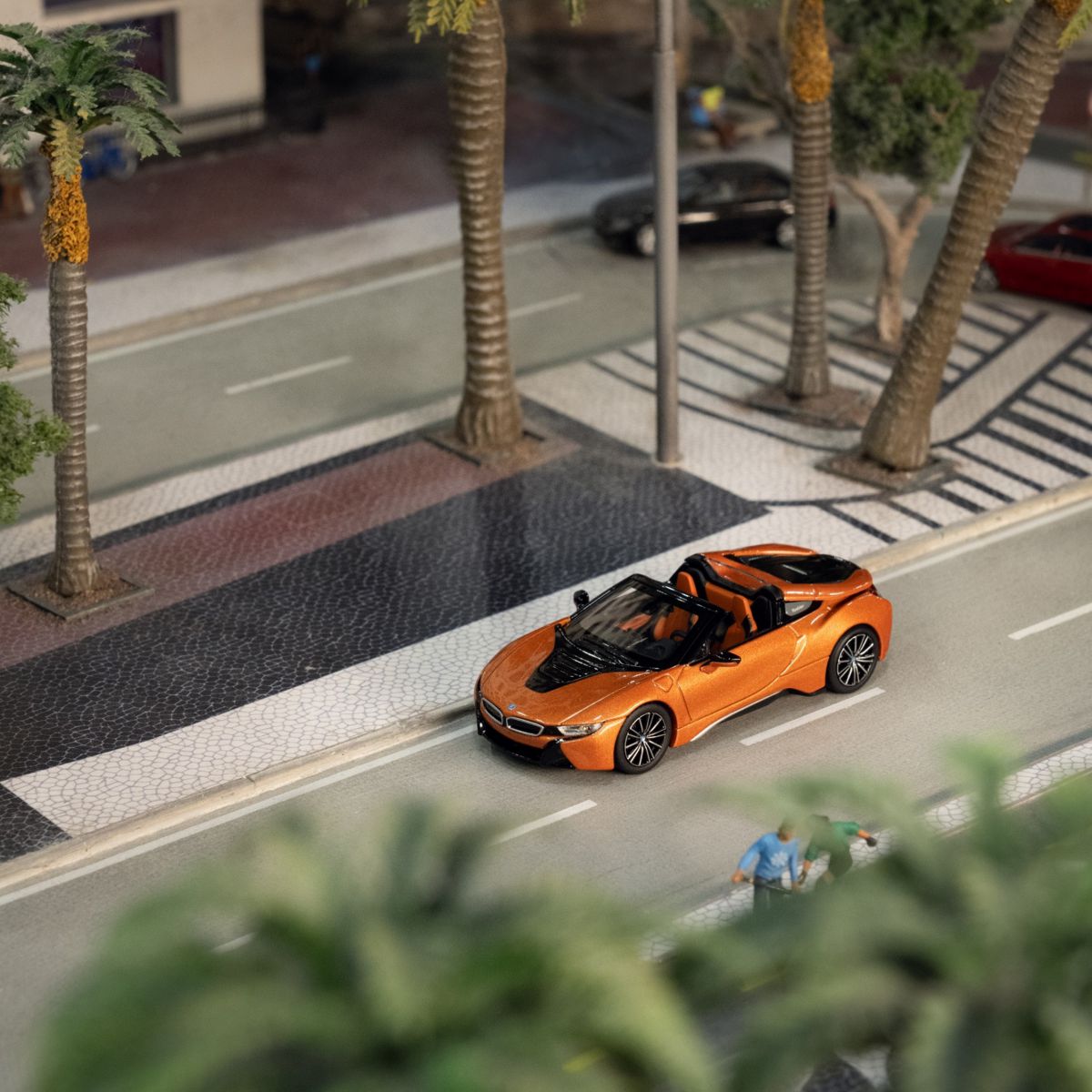 BMW i8 Roadster微型車1:64